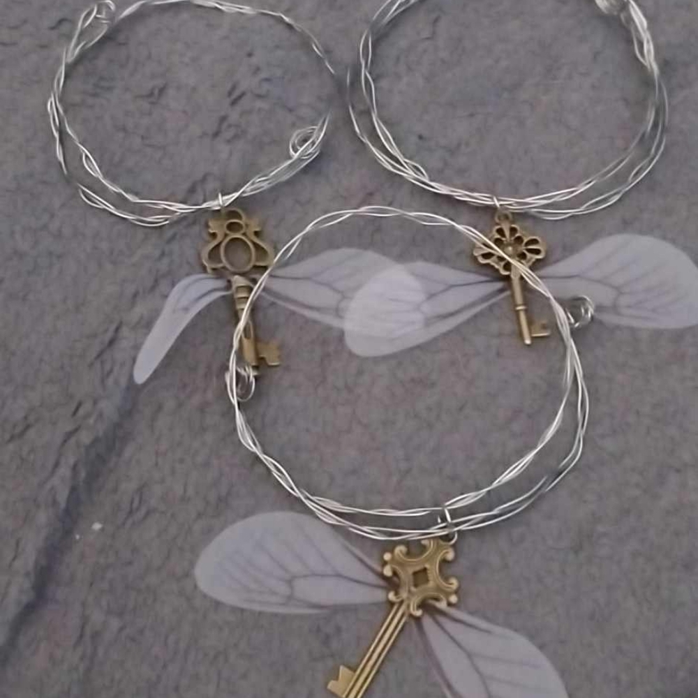 Harry Potter homemade wire wrap barcelets